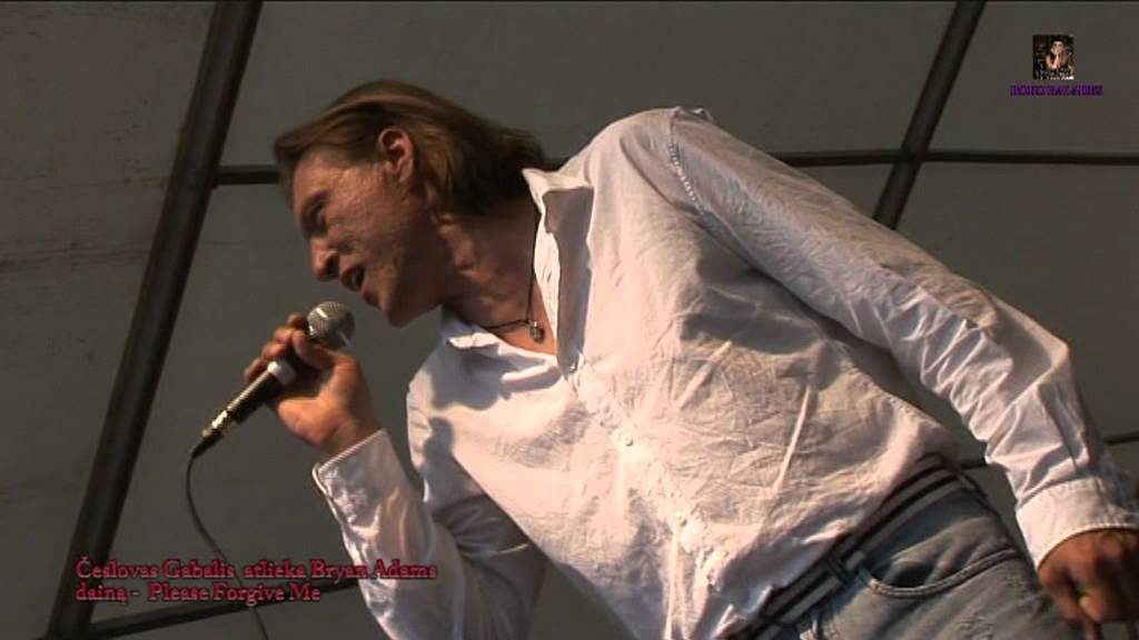Česlovas Gabalis atlieka Bryan Adams dainą Please Forgive Me.mpg