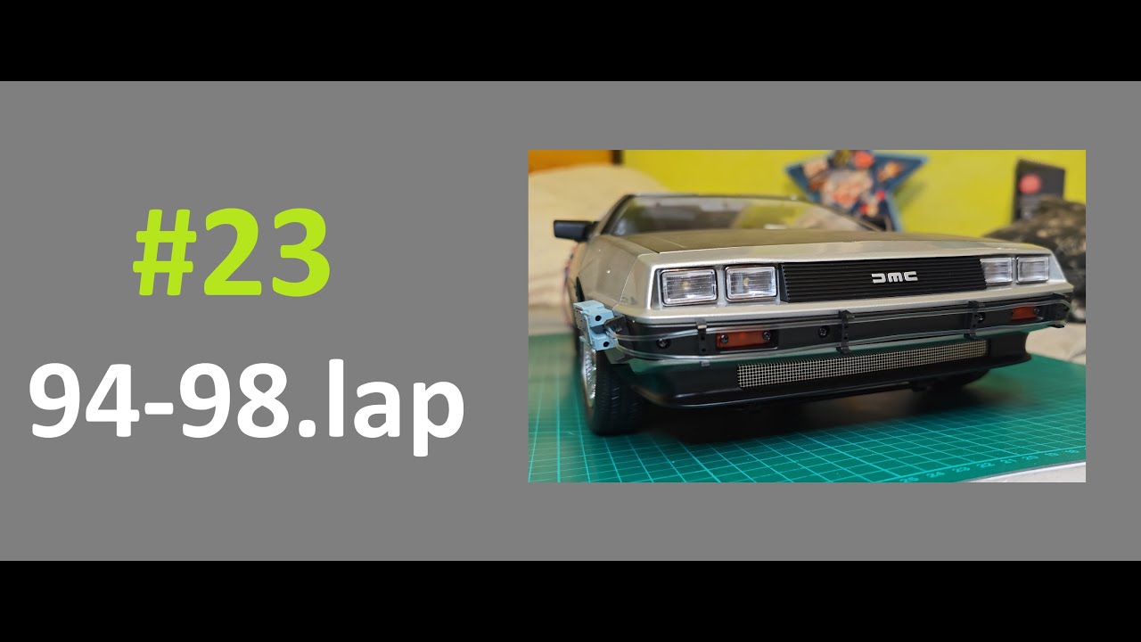 #23. DeLorean 1:8 építés #deagostini 94-98.lapszám