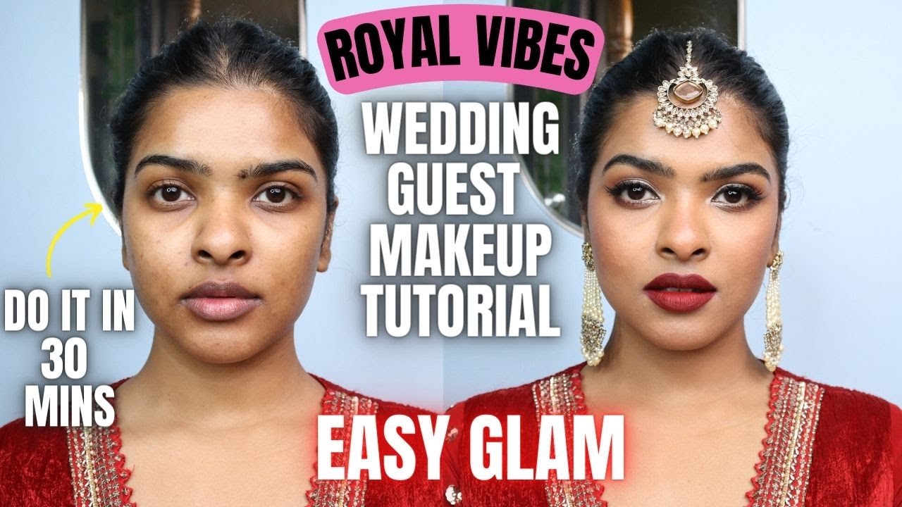 *ROYAL* INDIAN WEDDING GUEST Makeup Tutorial | Do it yourself Glam Makeup Look ✨🔥| Shalini Mandal