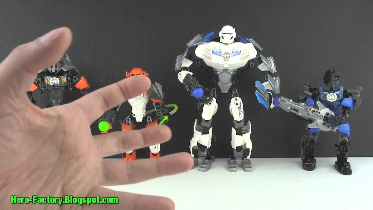 LEGO Hero Factory Breakout wave 2 heroes recap