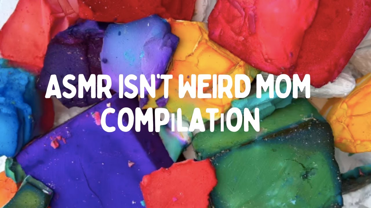 ✨🌈🤍  CREATOR SERIES PART 134 🍭✨🌈🤍  PLAIN & DYED GYM CHALK CRUSHING @asmrisntweirdmom