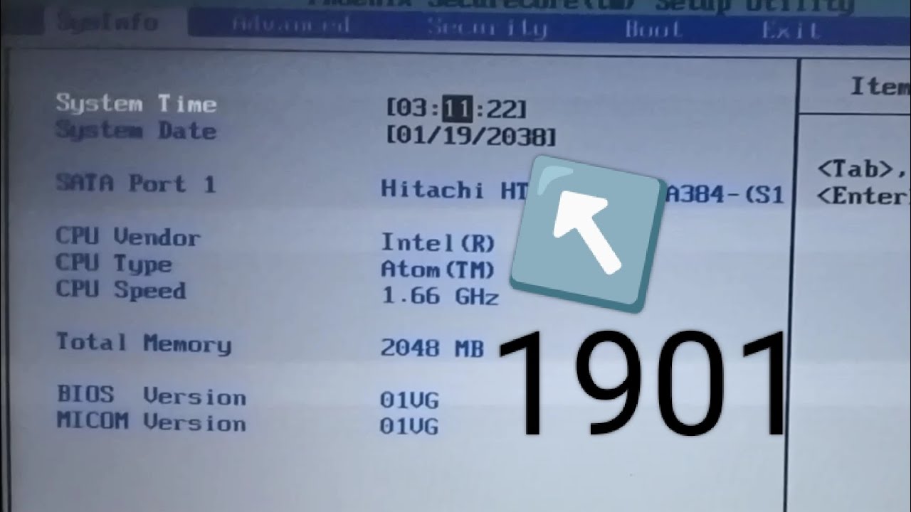 2038 problemi test