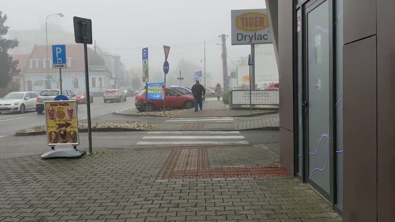 Зима в Словакии. Пезинок