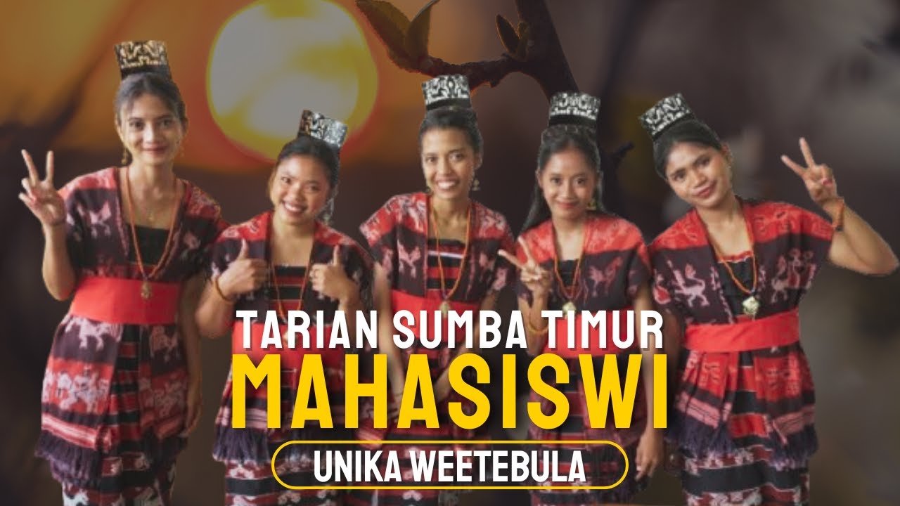 Tarian Sumba Timur I Mahasiswi Unika Weetebula