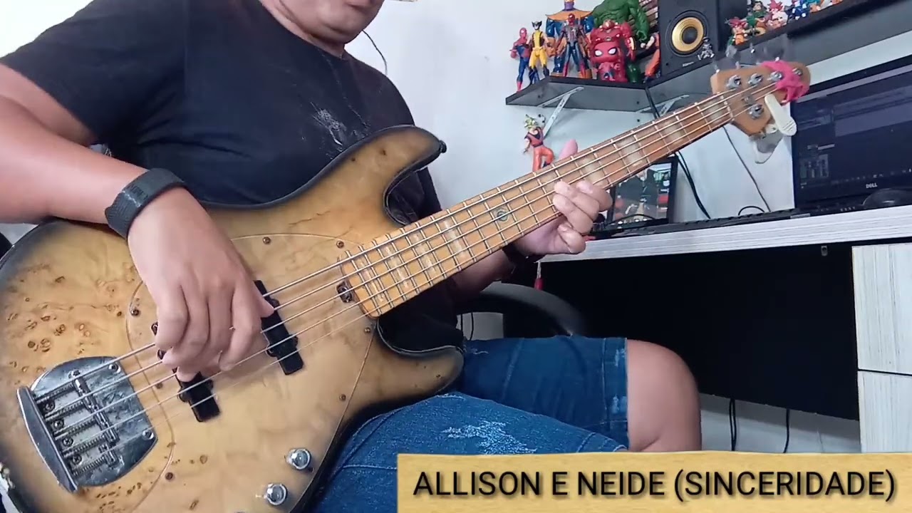 Bass Cover Hino Sinceridade Dupla Allison e Neide #sinceridade #basscover #gospel #bass
