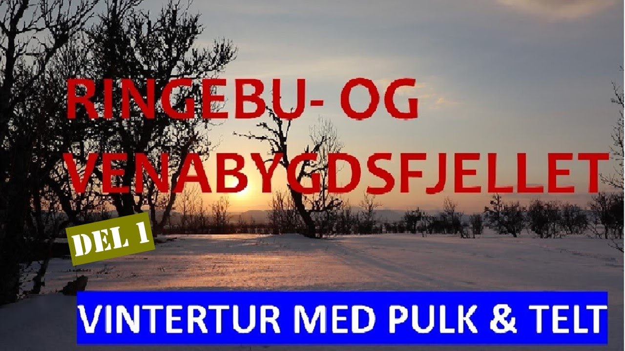 #Hiking Norway - Ringebufjellet-Venabygdsfjellet-Remdalen. Flott tur med pulk & telt.