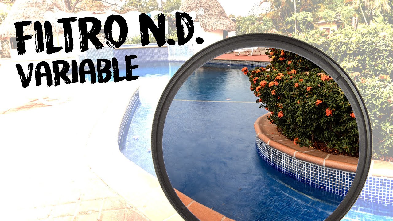 ¿Para qué SIRVE un FILTRO ND Variable? (Filtro de Densidad Neutra)