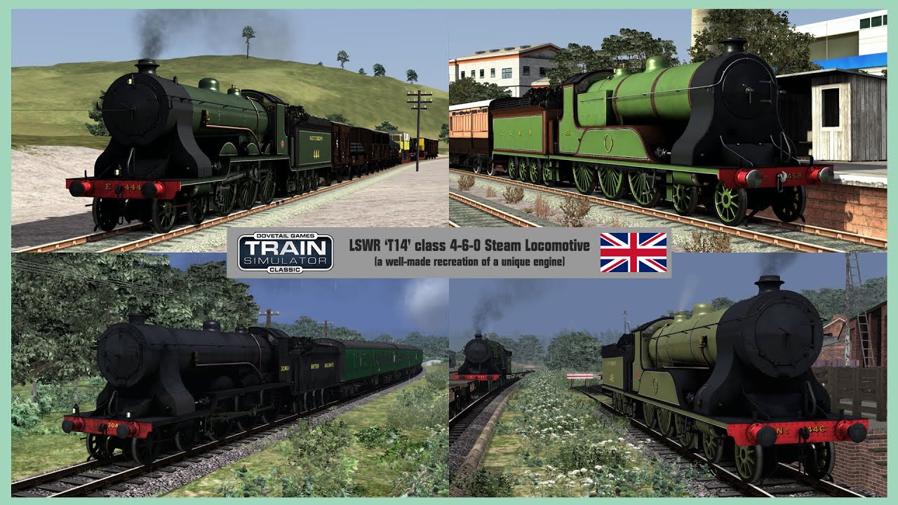 LSWR 'T14' class Steam Locomotive review ~ Train Simulator
