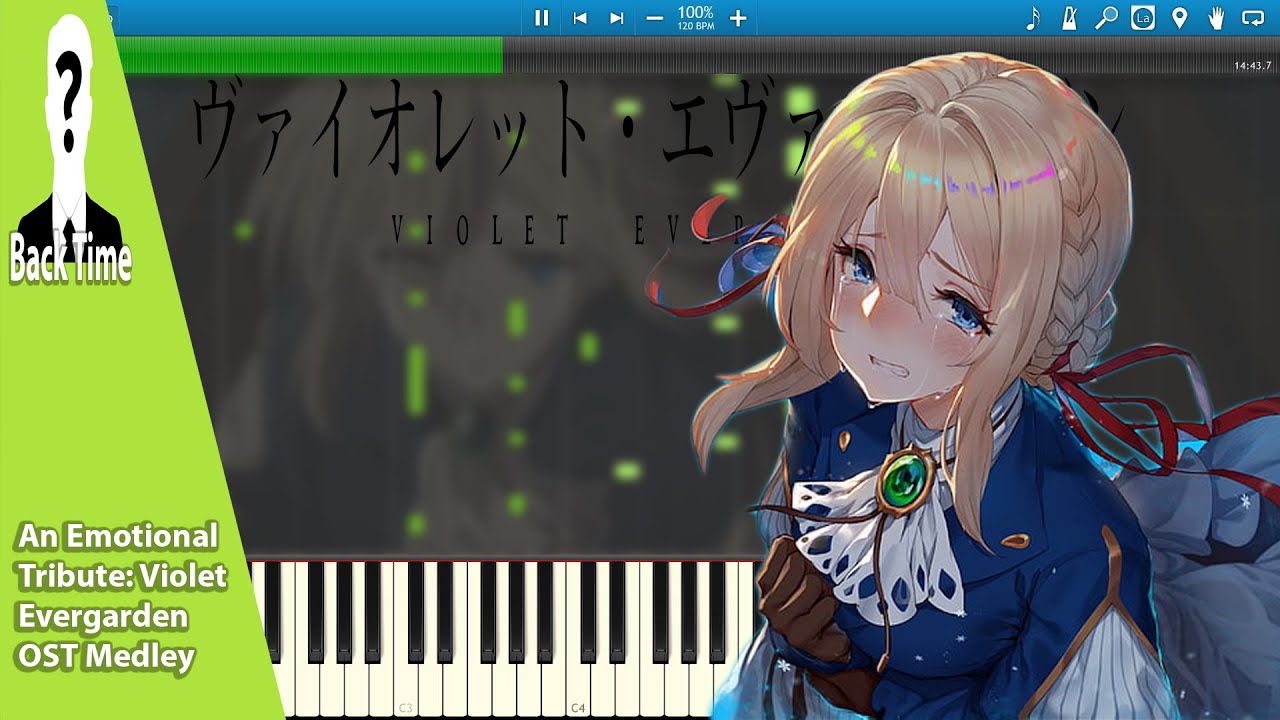 An Emotional Tribute: Violet Evergarden OST Medley (Piano Cover) + Sheets & Midi
