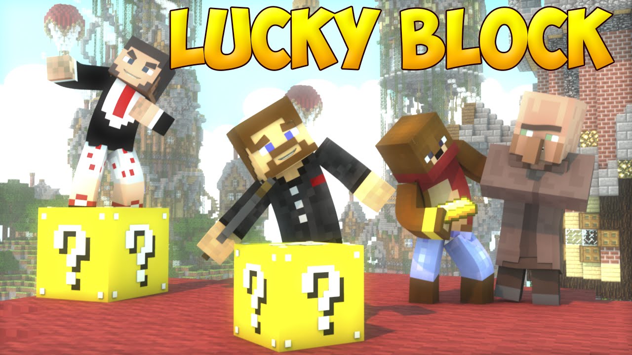 ВЗРЫВНОЙ ЛАКИ БЛОК - Minecraft Lucky Islands