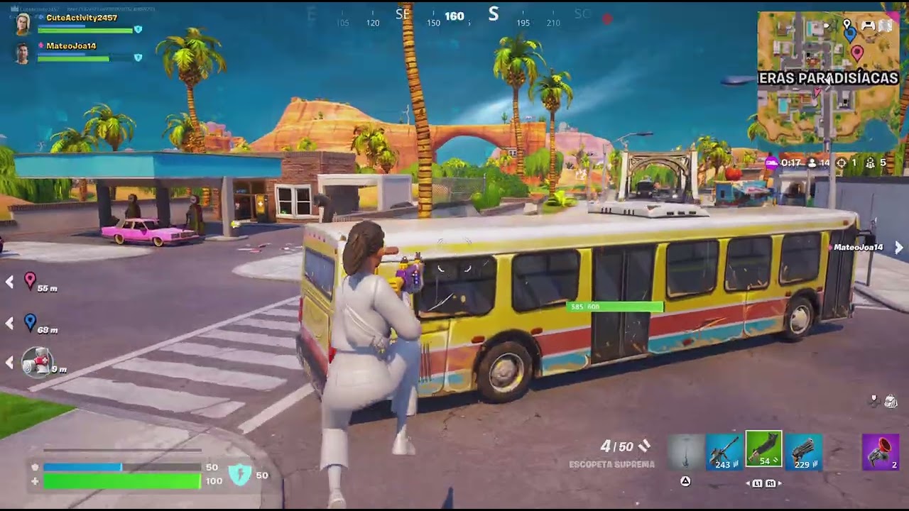 Jugando fornite