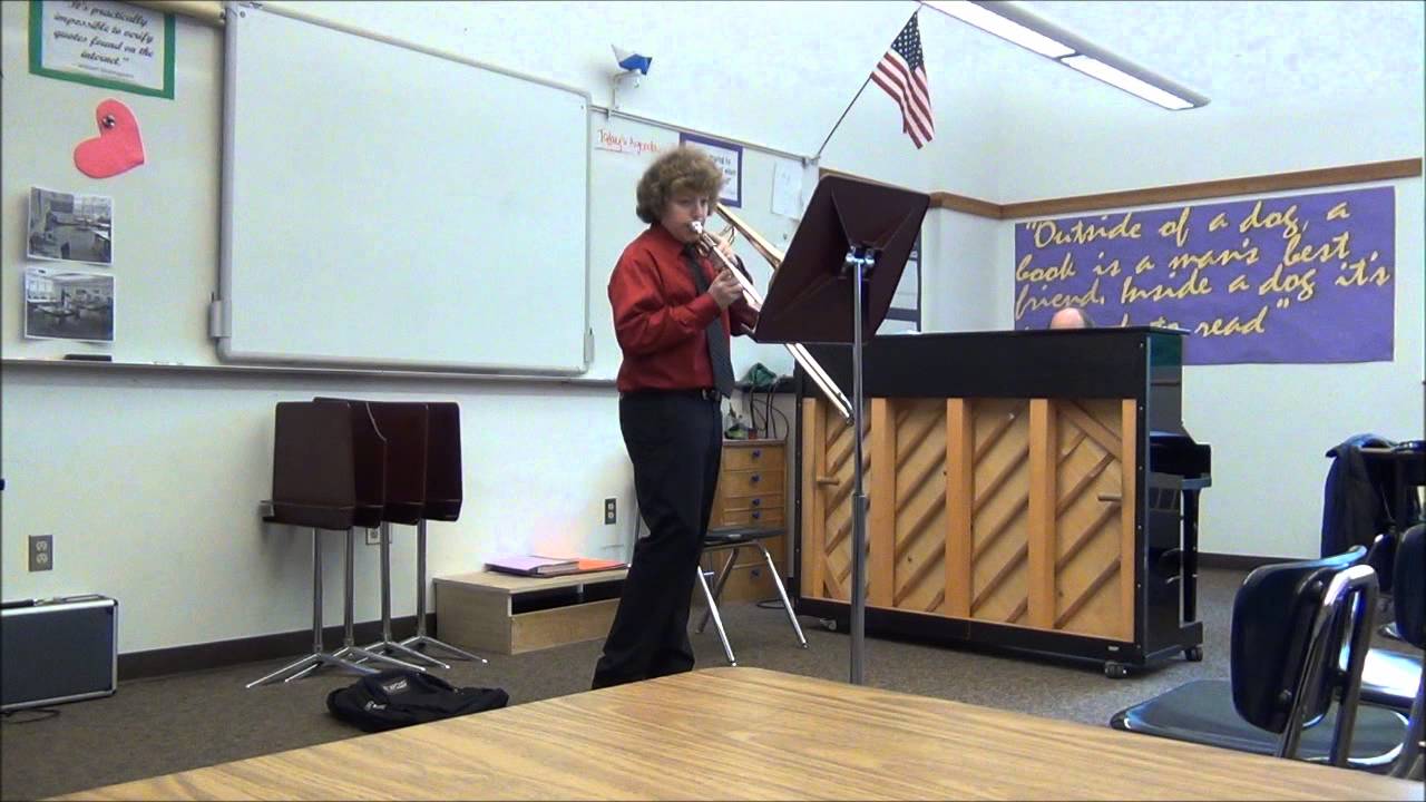 Concertino Petite by Jaroslav Cimera (Trombone with piano accompanist)
