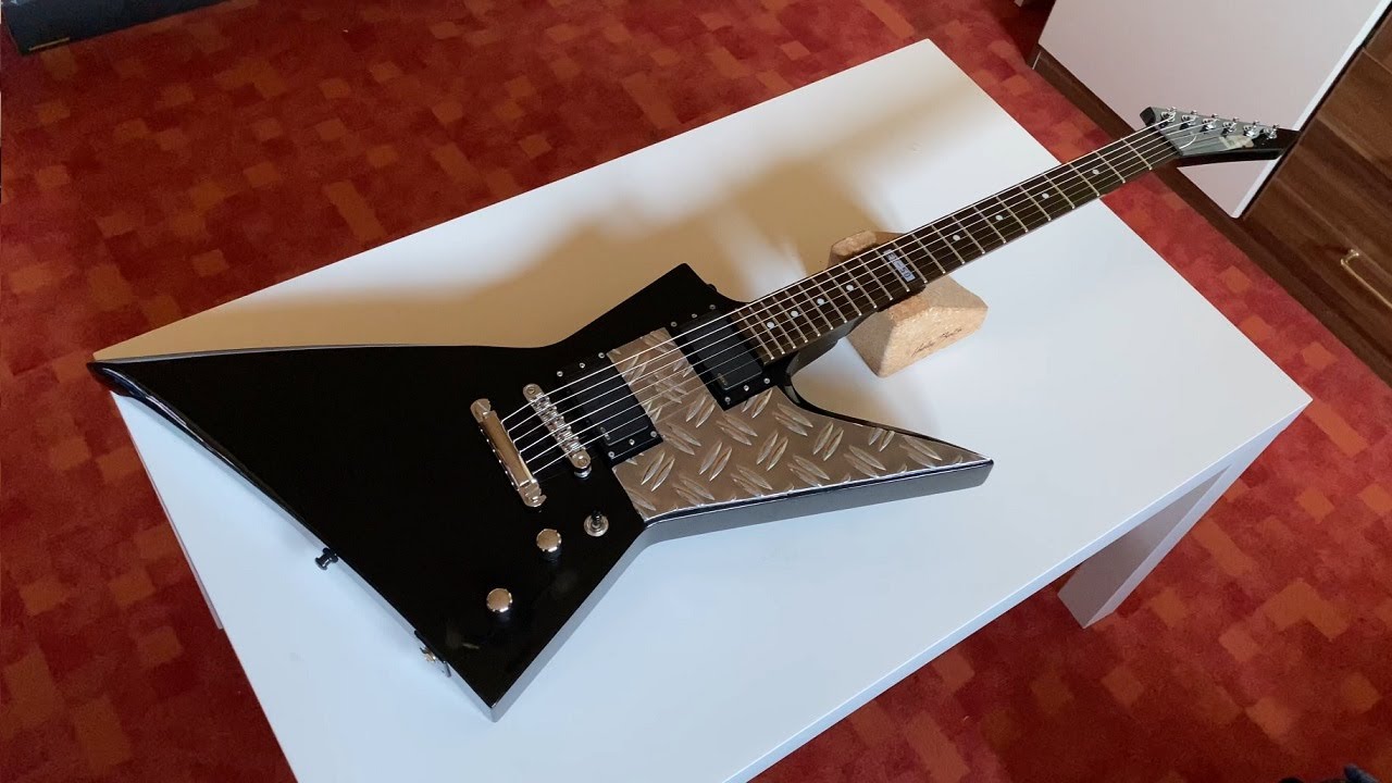 Custom Schlagbrett & EMG H4/H4A Pickups für meine ESP LTD EX 50