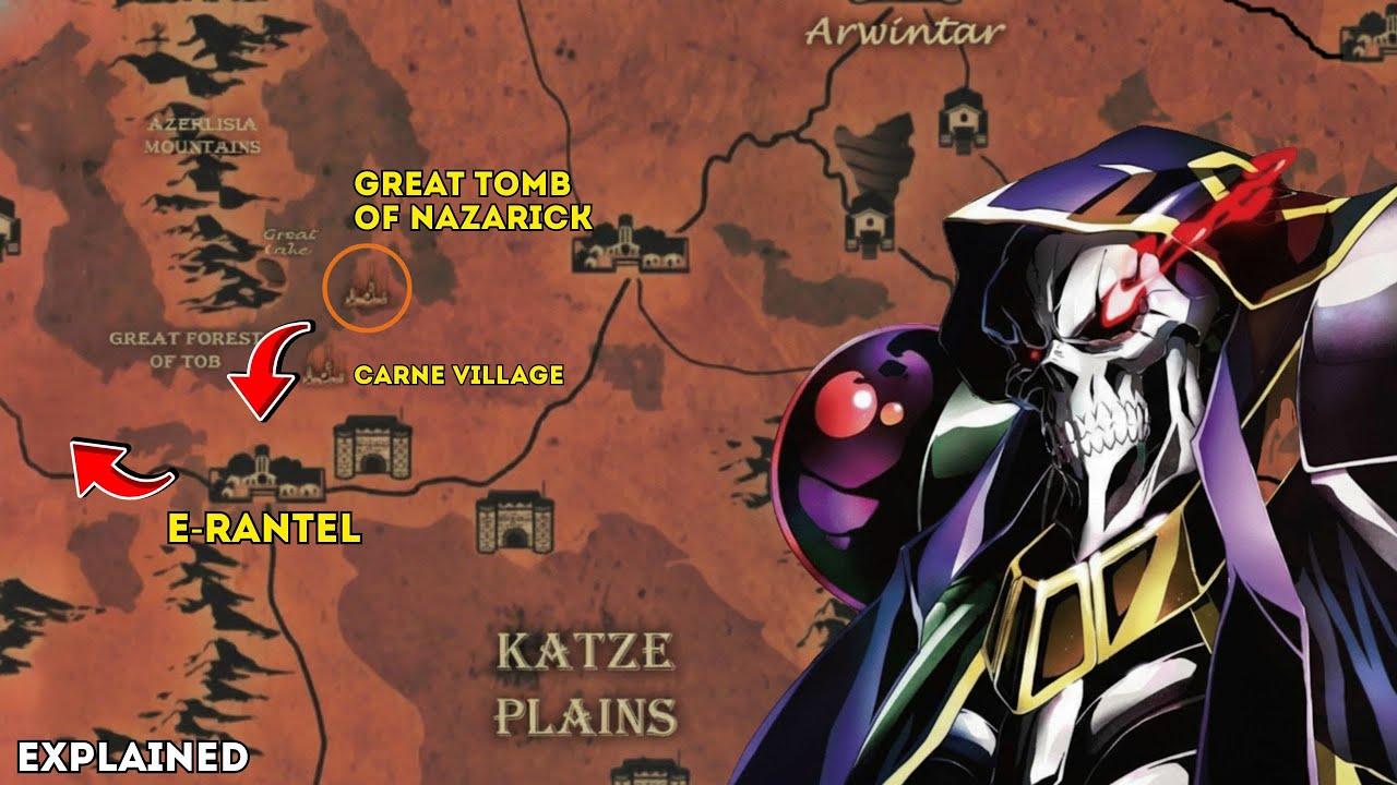 OVERLORD MAP: From Village Savior to ADAMANTITE HERO