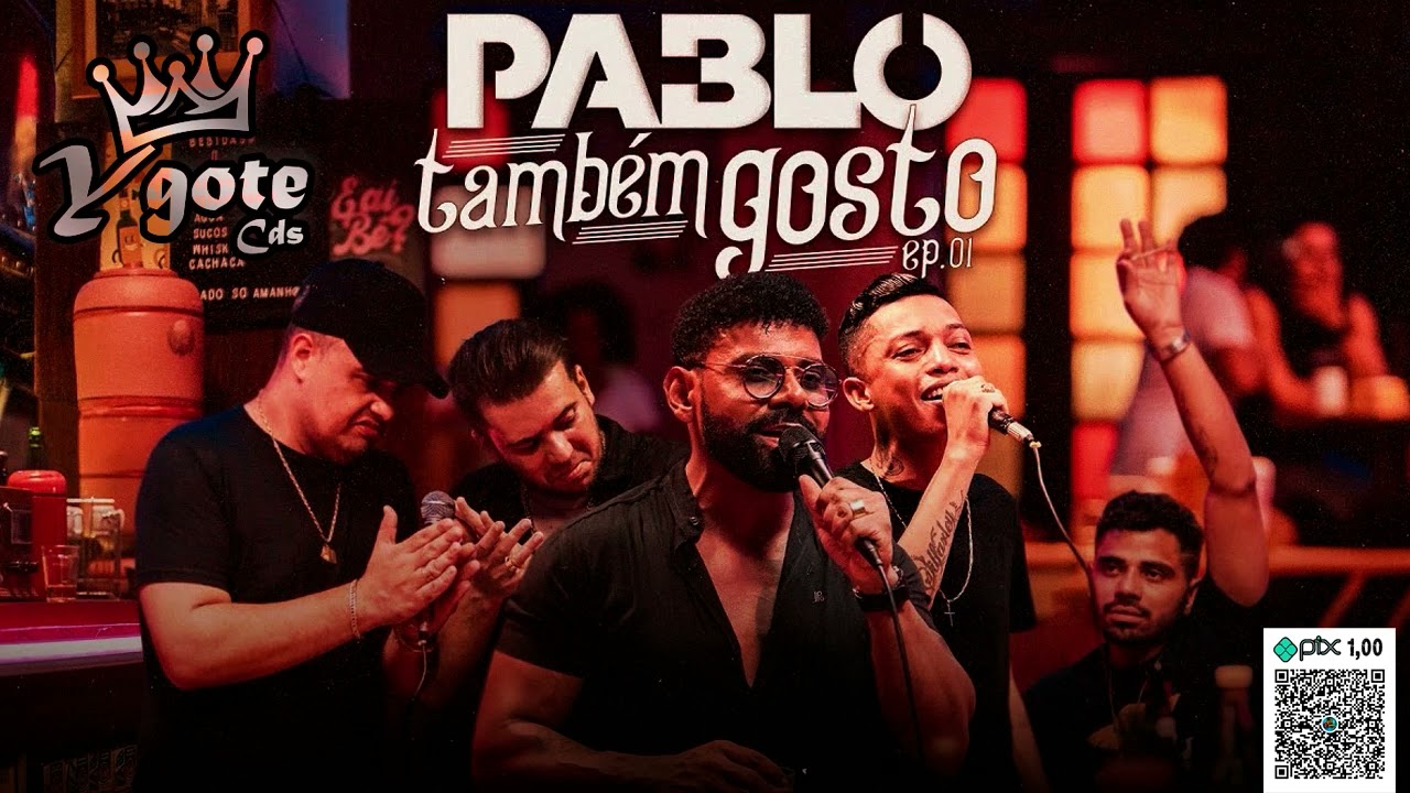 PABLO - CD PRA COMER ÁGUA - REPERTÓRIO ATUALIZADO JULHO 2024