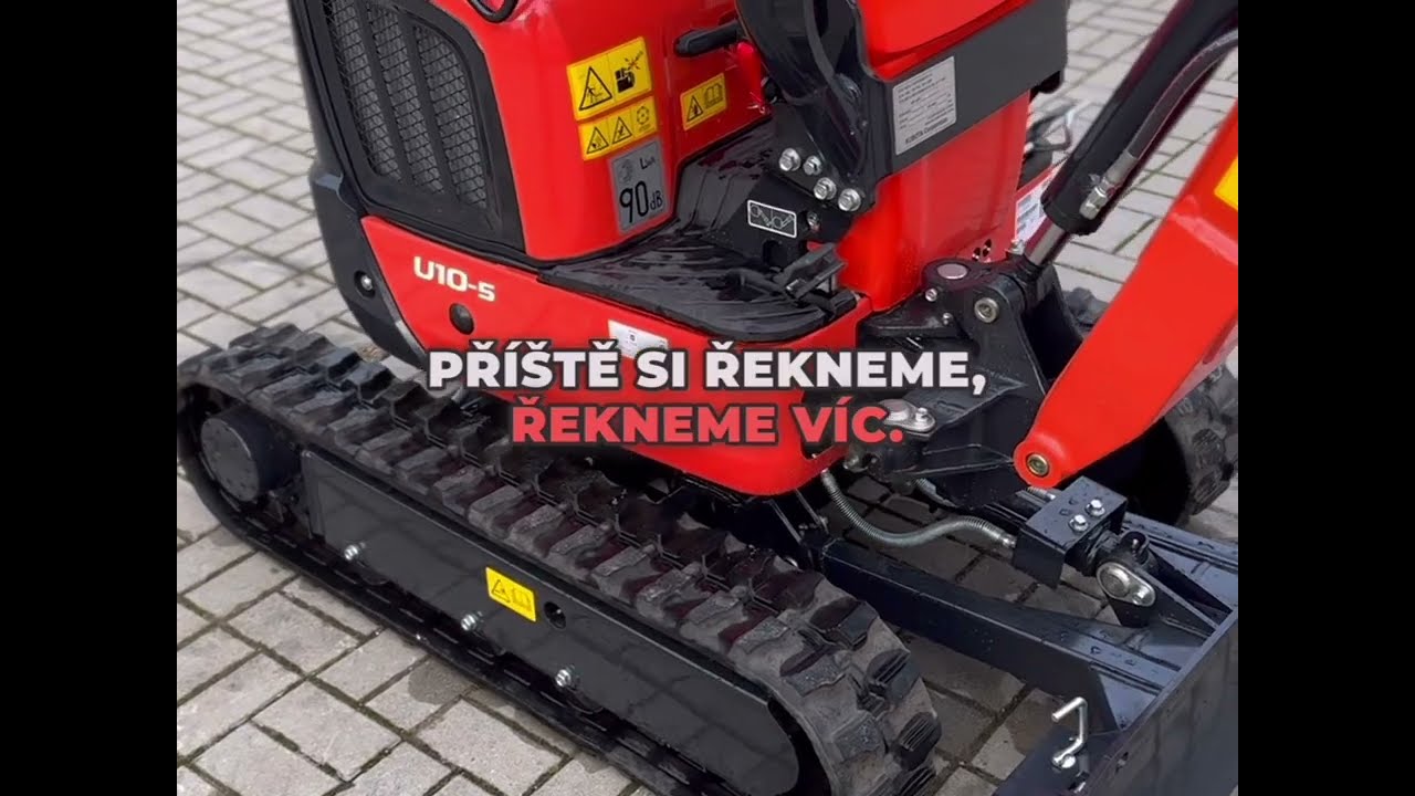 Kubota U10-5 Minibagry Kubota domů  kubotadomu.cz