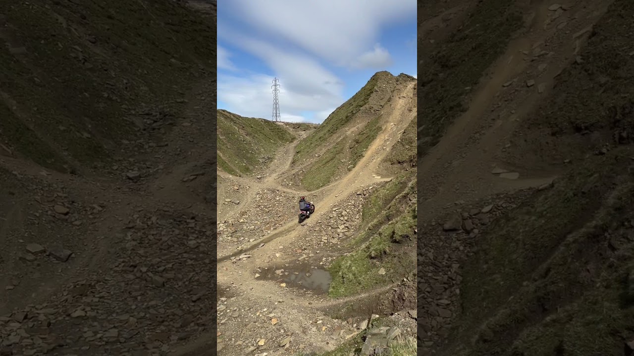 Cowm quarry hills👌🏻 #hardenduro #enduro #hillclimb
