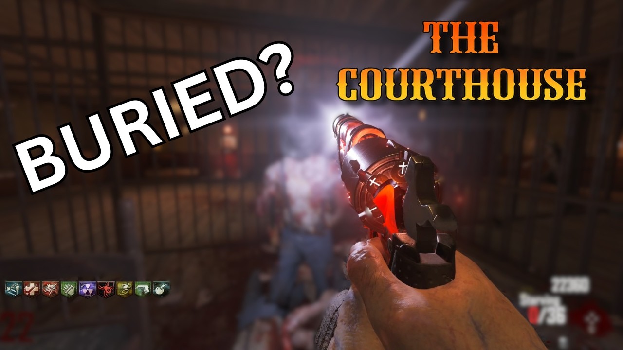 THE COURTHOUSE Custom Map Has an EASTER EGG and BOSS FIGHT?