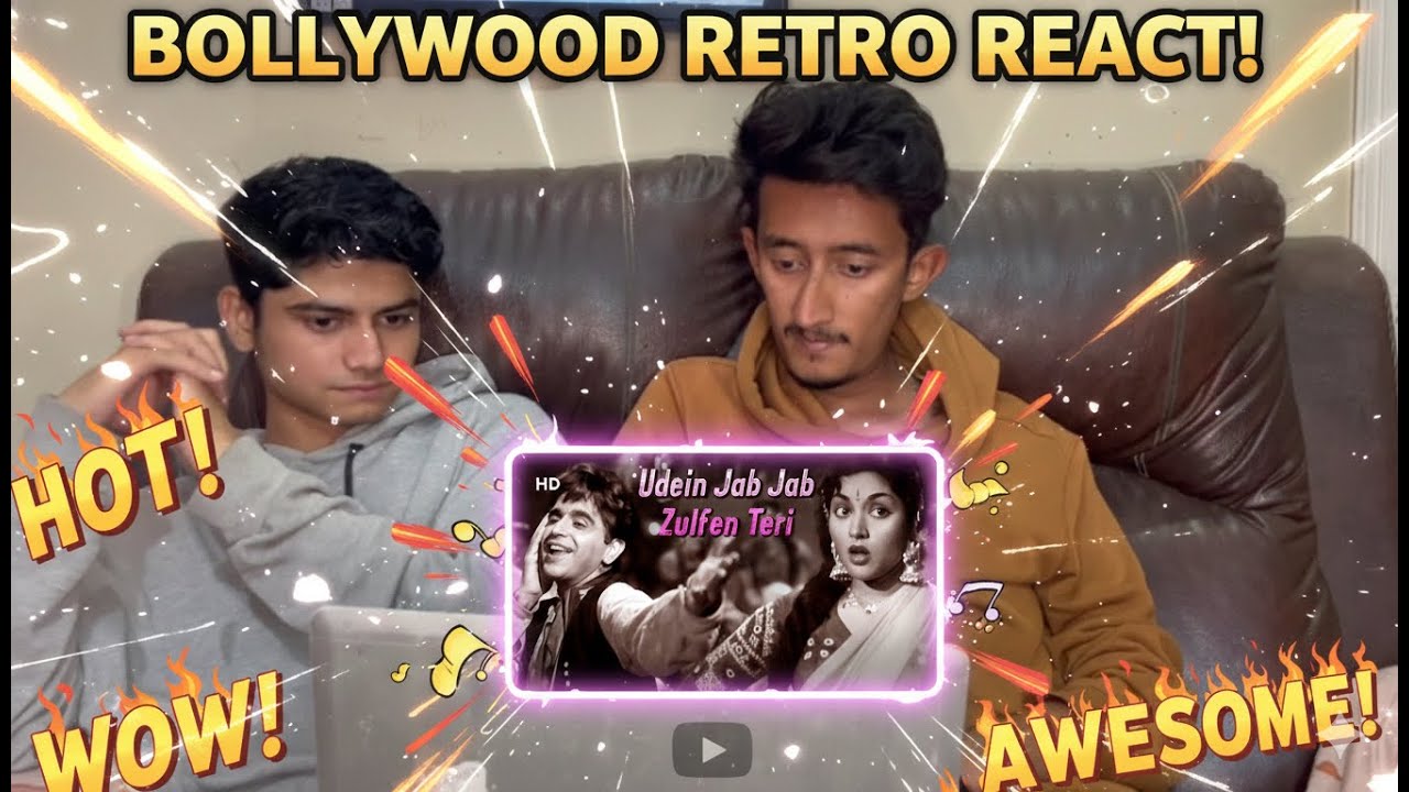 REACTION ON Ude jab jab zulfen teri Teri  ( 