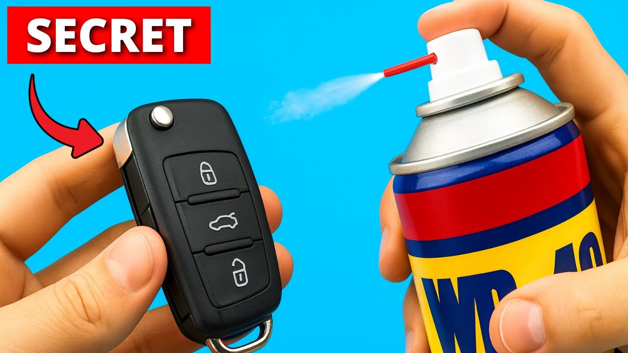 ХИТРОСТИ с WD 40, которые сэкономят вам ТЫСЯЧИ на ремонте!
