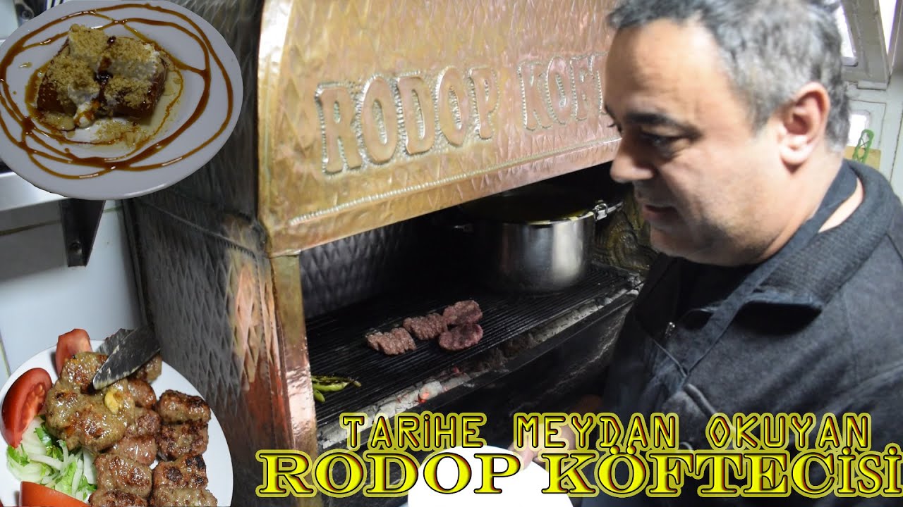 BURSA'NIN EN ESKİ KÖFTECİLERİNDEN RODOP KÖFTECİSİ | BURSA SOKAK LEZZETLERİ