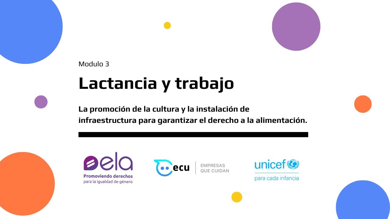 Lactancia y trabajo: Ciclo de capacitación sobre políticas de cuidado para empresas