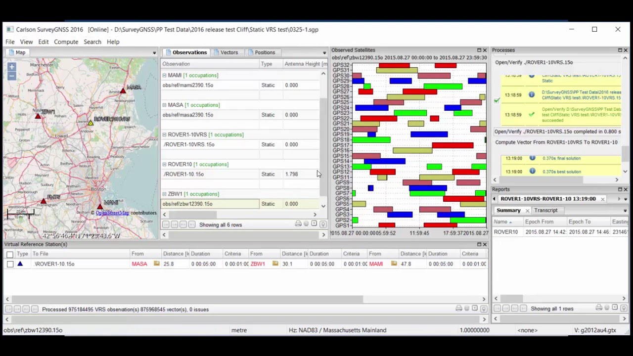 SurveyGNSS 2016 | VRS for Static