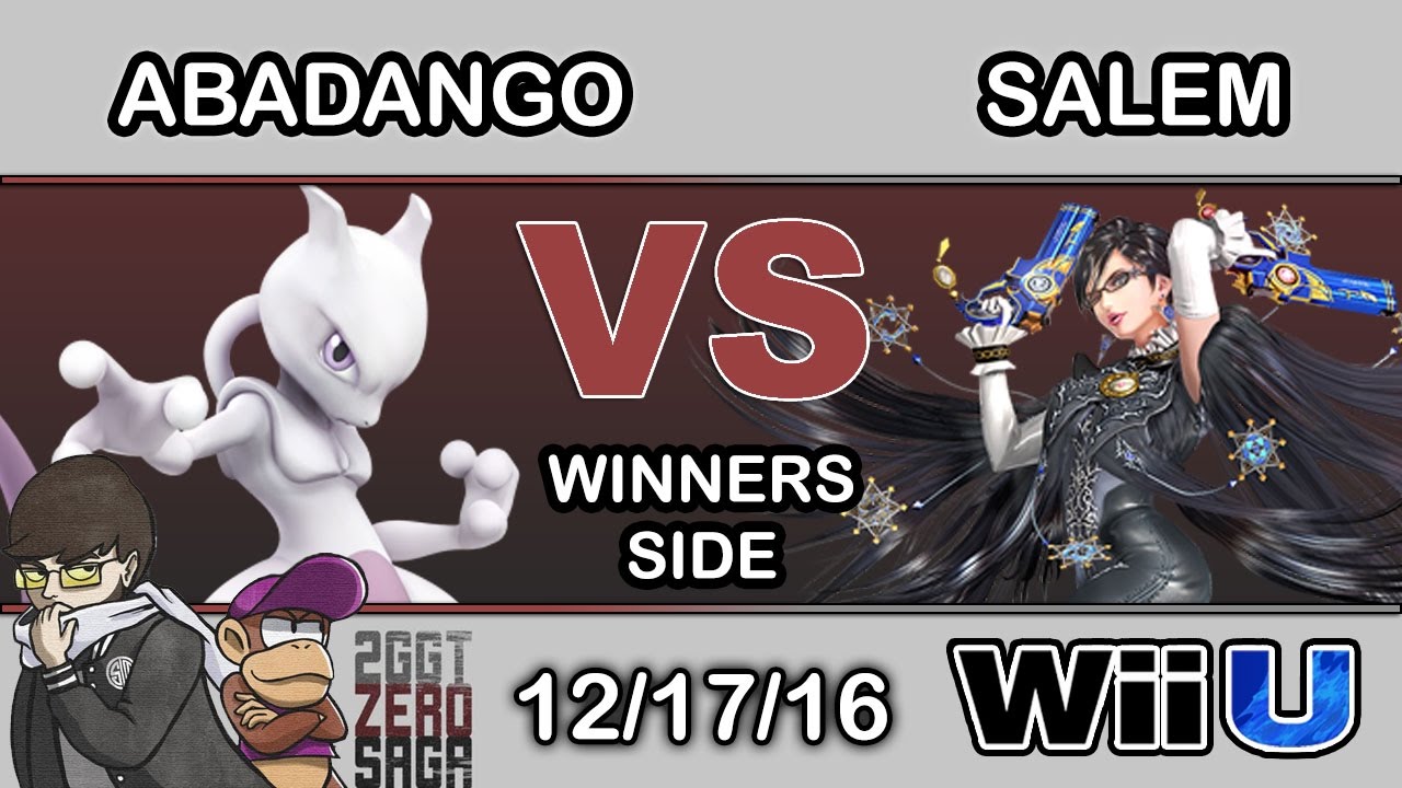 2GGT: ZeRo Saga - LG | Abadango (Mewtwo) Vs. MVG | Salem (Bayonetta) Winnres Side - Smash Wii U
