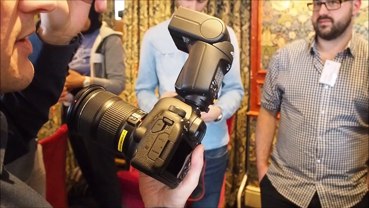 Canon Speedlite 470EX AI Quick Demonstration