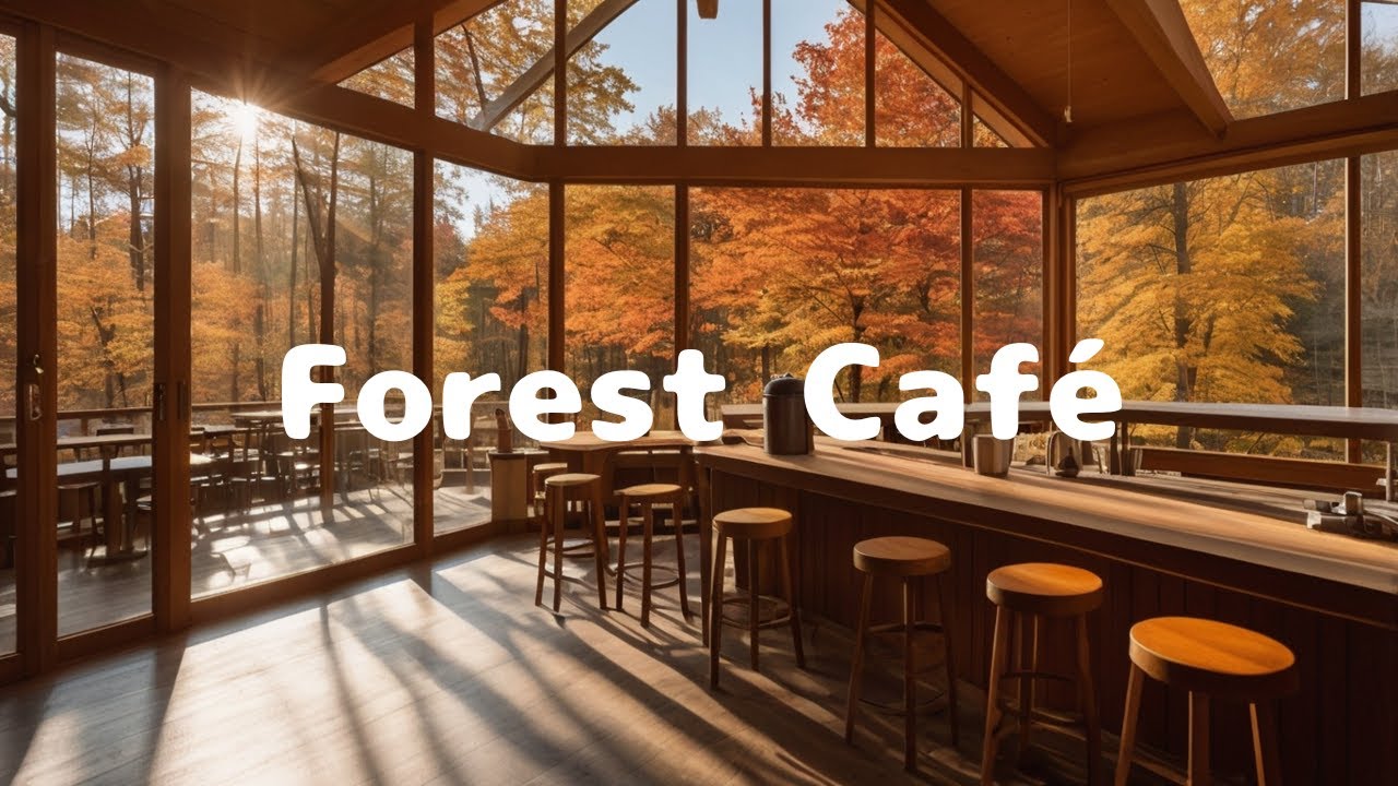 Autumn Forest Caf&eacute; | Chill Acoustic Guitar BGM | study, work, relax