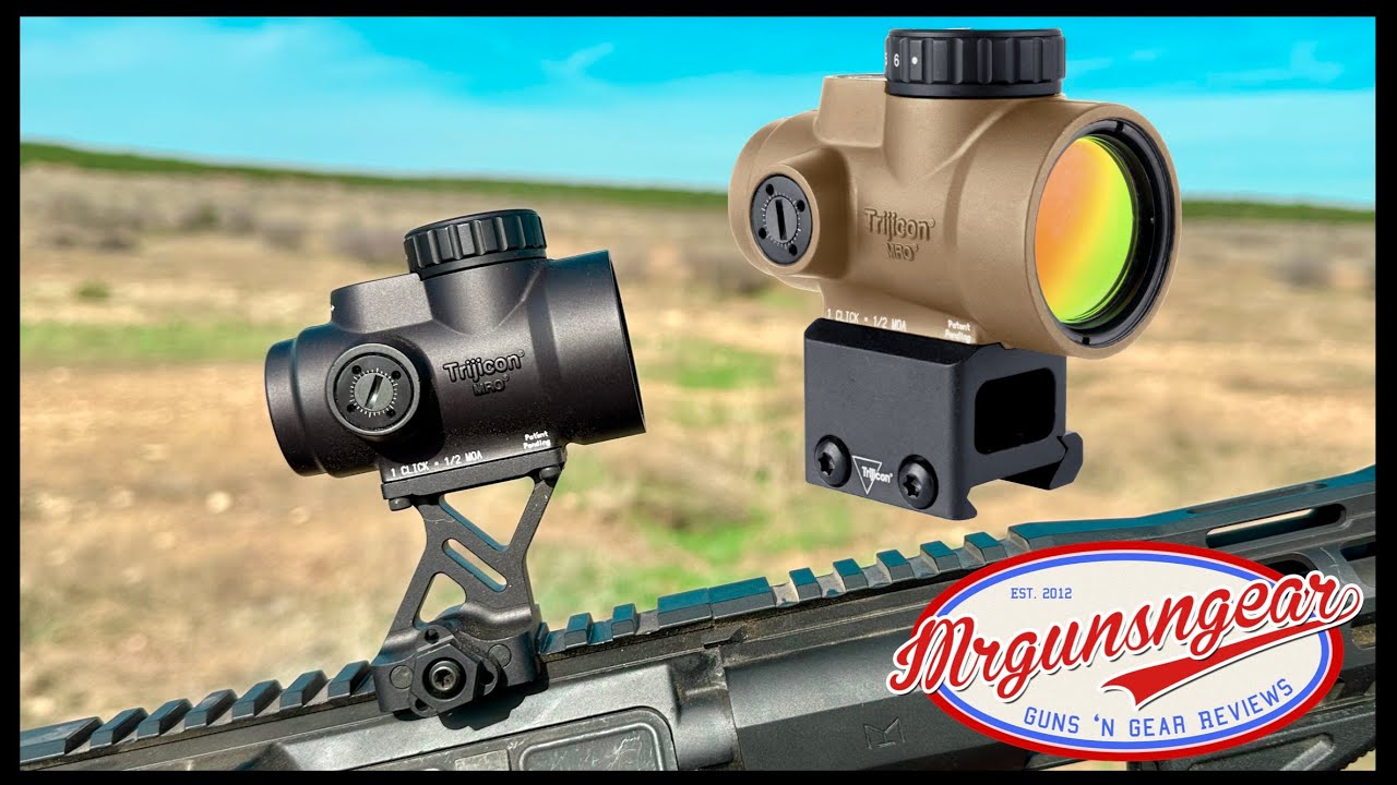 Новый Trijicon MRO SD — лучший коллиматорный прицел американского производства?
