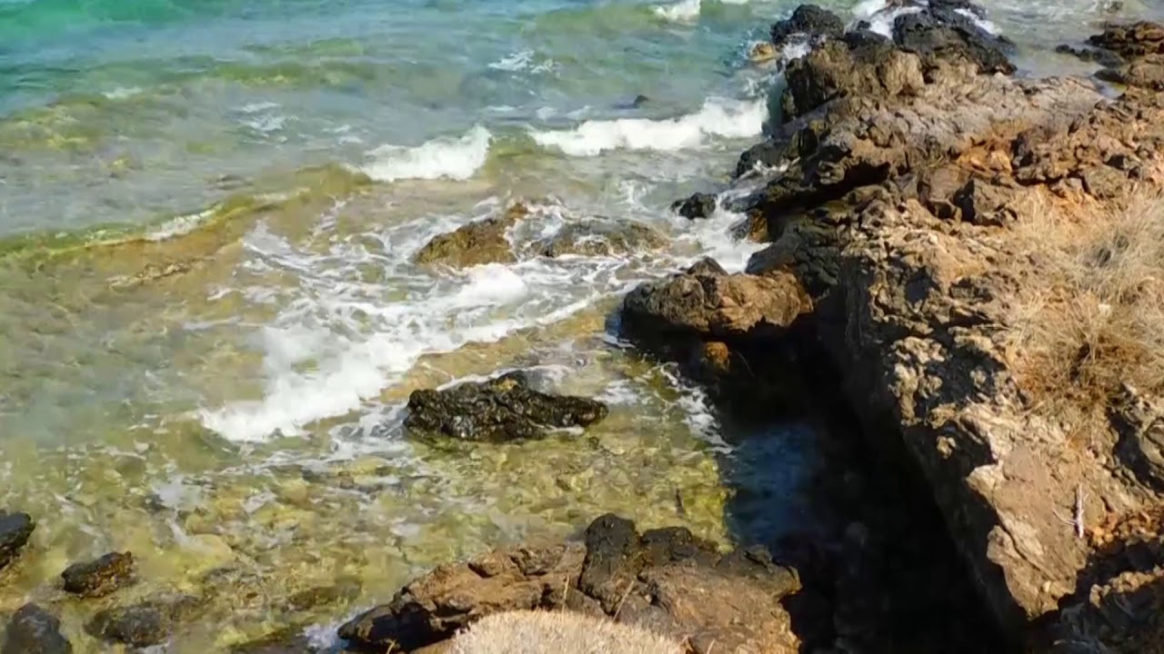 Sea rocks -  Apos B-roll (Free to Use HD Stock Video Footage)