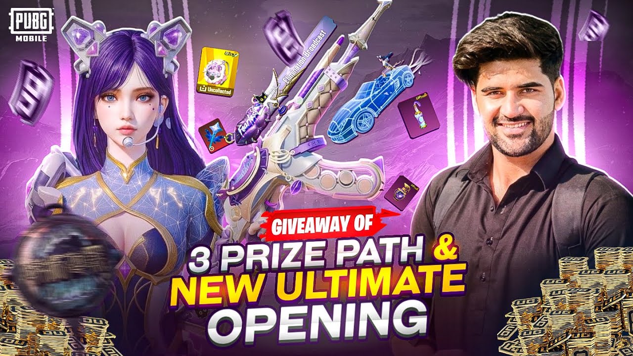 New Ultimate suit Crate Opening 😱 Prize Path Giveaway | 20000$ | PUBG mobile | Rock Op
