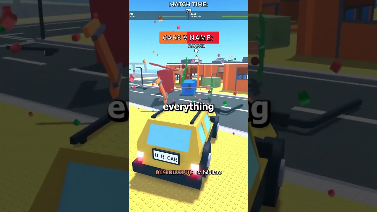 Game Name: Cars Vs Bikes #roblox