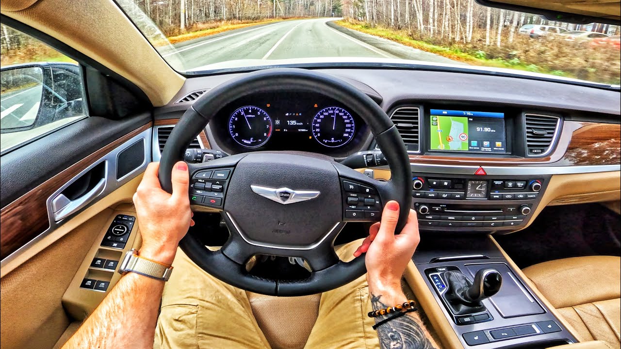 2014 Hyundai Genesis 3.0 4WD - POV TEST DRIVE