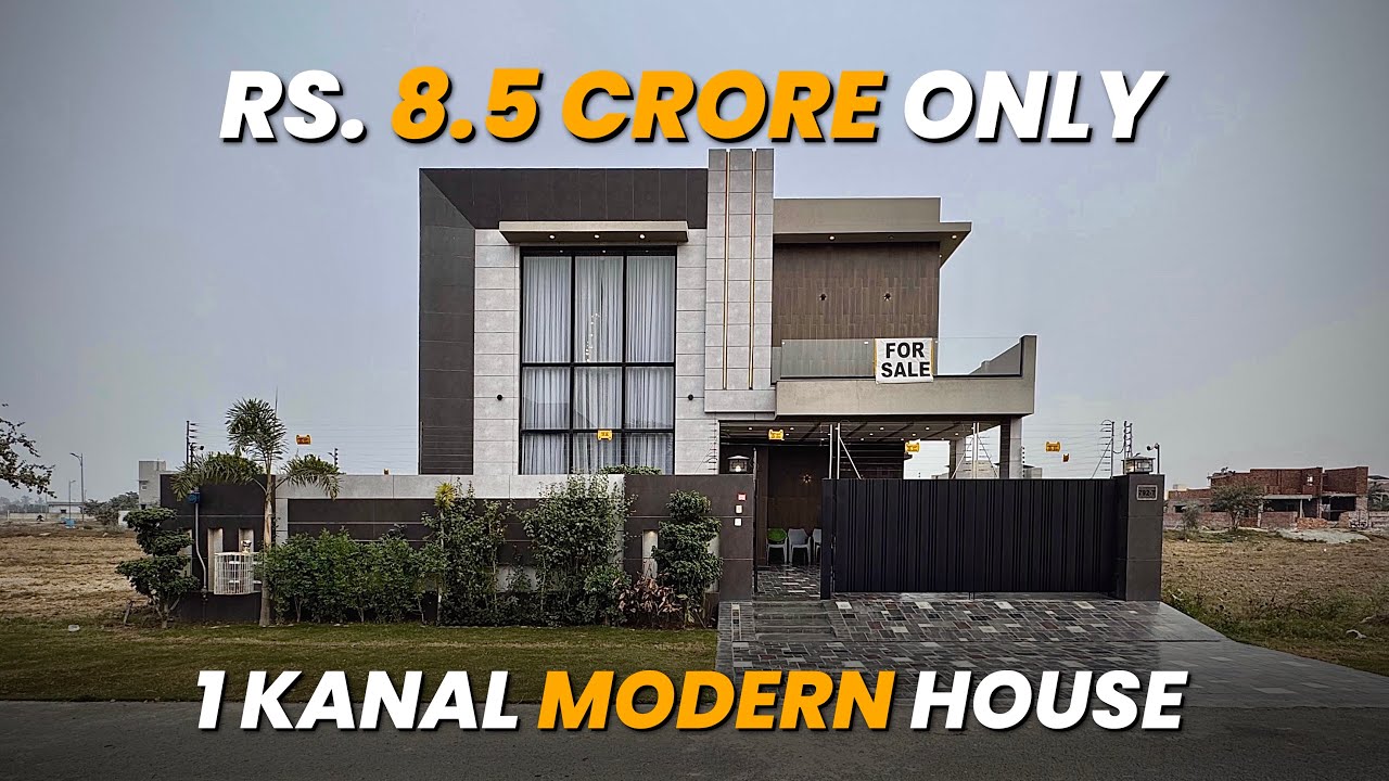 Ultra Luxury 1 Kanal Modern House Tour | DHA Phase 7 Lahore | Prime Location