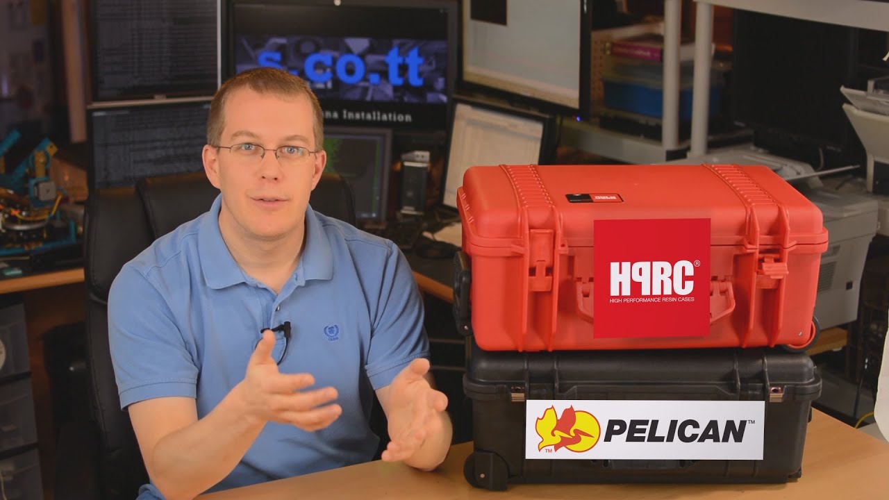 HPRC 2550W vs Pelican 1510 - Carry-on Case Comparison Review