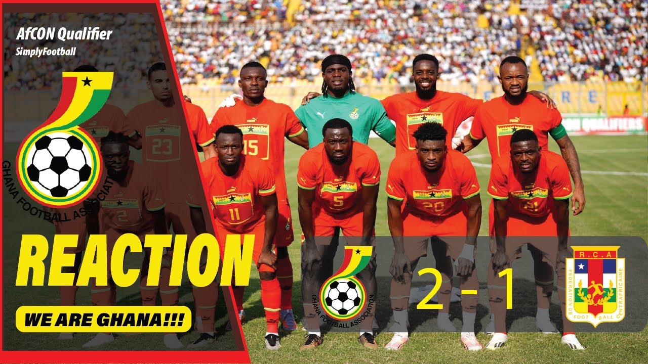 Analysing the Game || BLACK STARS 2 - 1 CENTRAL AFRICAN REPUBLIC ||