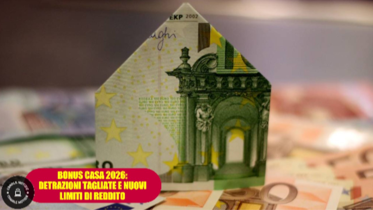 Bonus Casa 2026, stretta fiscale ufficiale: chi supera 75.000€ è nei guai