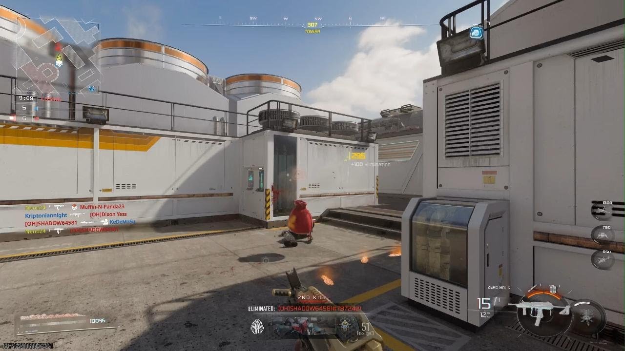 Playing COD Multiplayer B07