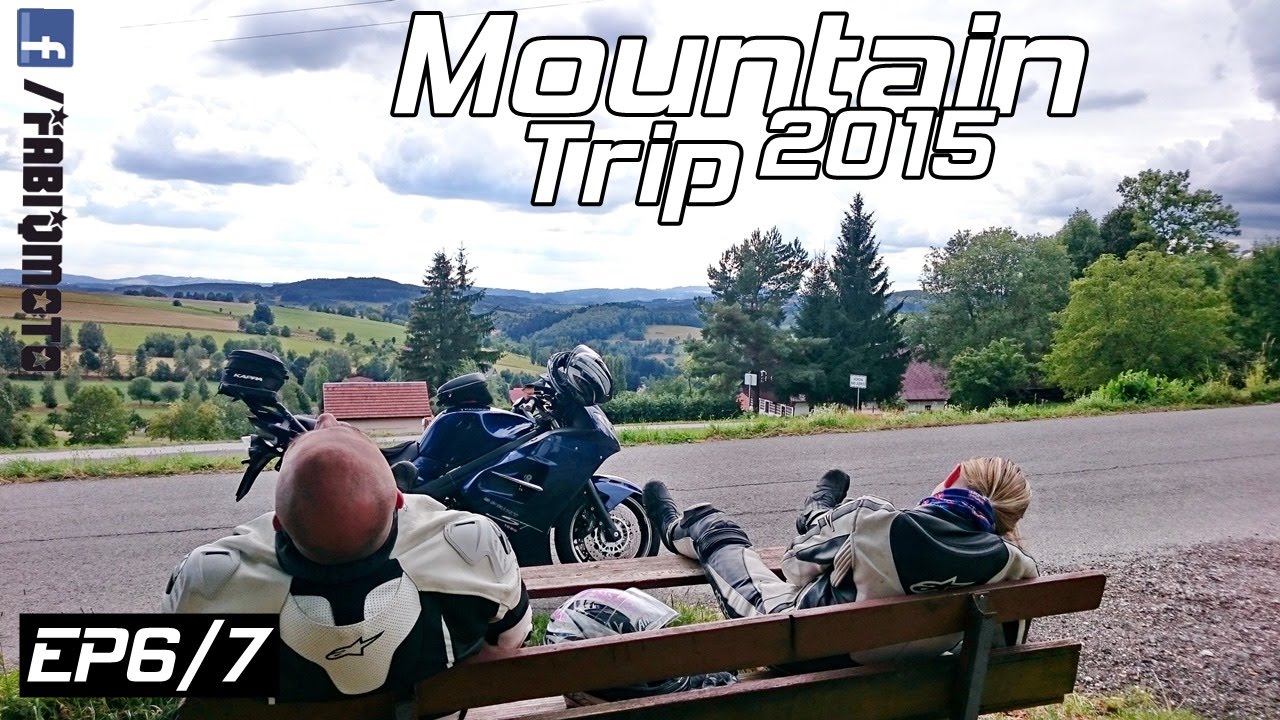 Motocyklem w Czechy Karkonosze - Fabiq Moto Mountain Trip 2015 #6 GoPro