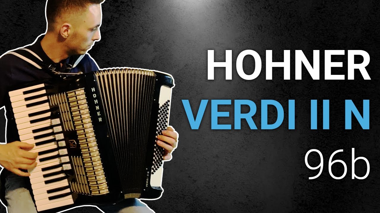 Hohner VERDI II N 96b akordeon accordion