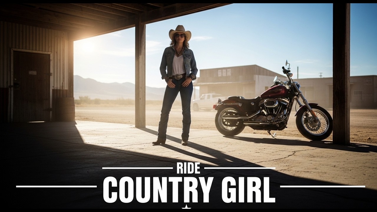 Highway Rose Country – Cowgirl Riding Music for Free Souls 🏍️🎶 #countrymusic