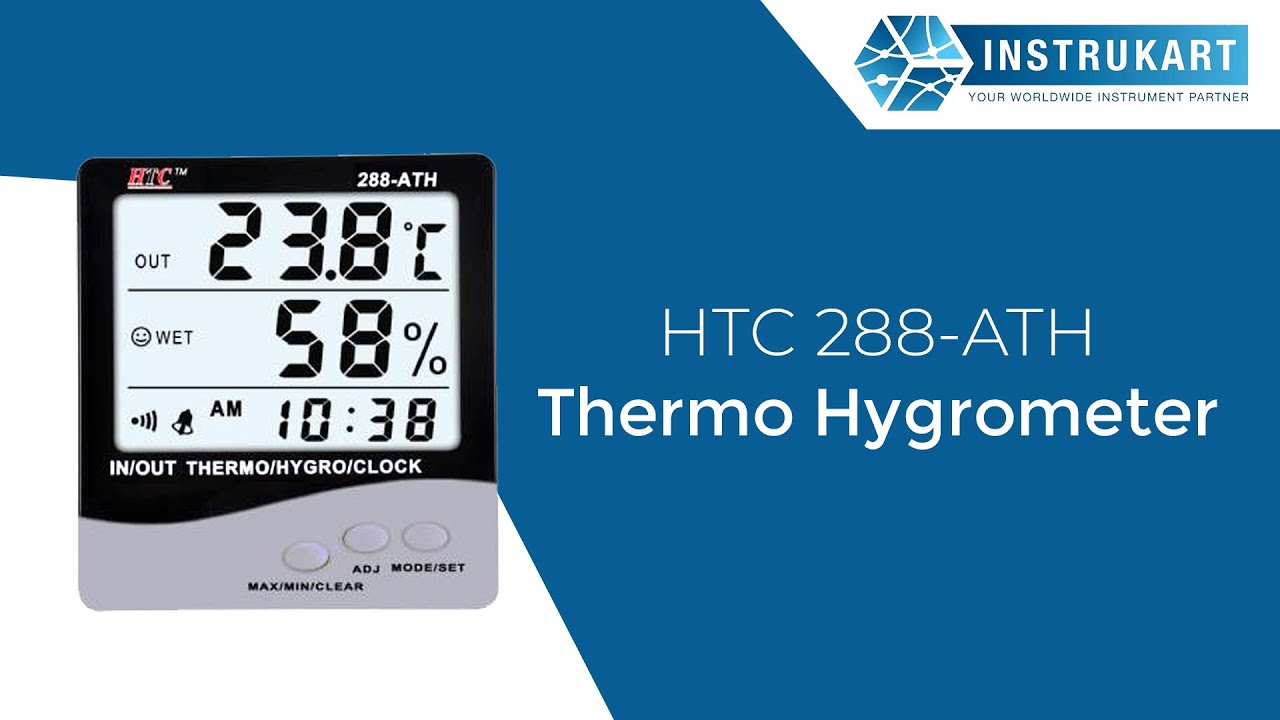 HTC 288-ATH Thermo Hygrometer | Instrukart