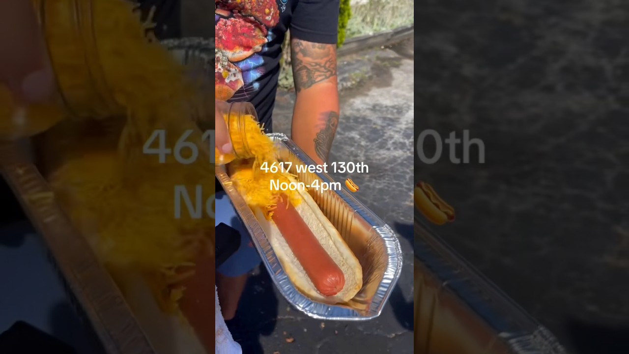 Who can finish this 1 pound hot dog monster, Glizzys hotdog in Cleveland, Ohio #bestfood #hotdog