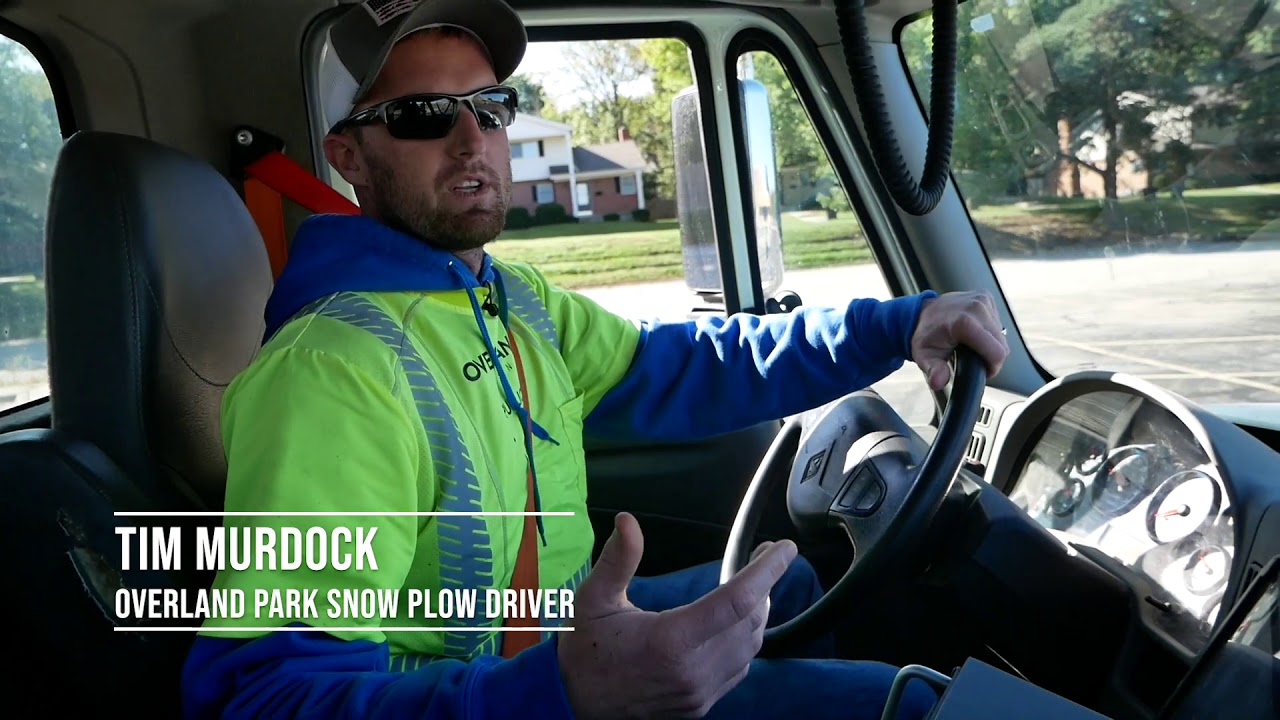 Overland Park Snow Plow Driver Training 2019