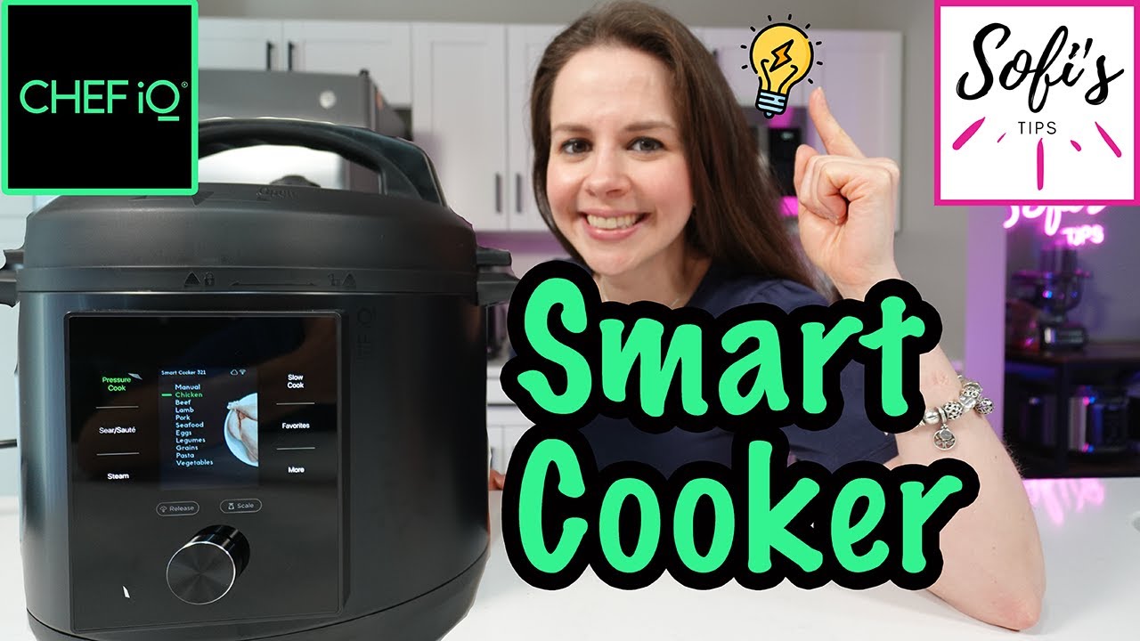CHEF iQ SmartCooker: The smartest pressure cooker in the world with WiFi! Review + how to use 💡