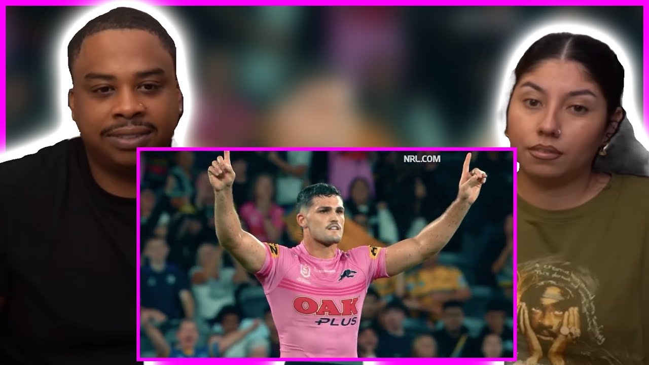 AMERICANS REACT TO RUSSEL CROWE EXPLAIN THE RULES AND LAW OF RUGBY LEAGUE | NRL