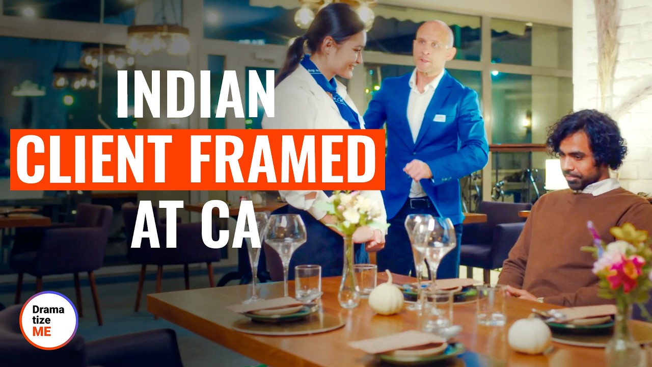 INDIAN CLIENT FRAMED AT CAFE | @DramatizeMe