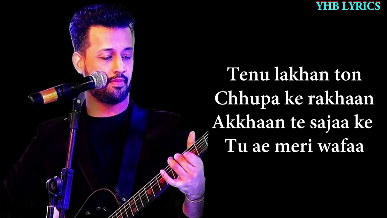 Dil Diyan Gallan (Lyrics)Song | Atif Aslam | Salman Khan | Romantic Song | Yhb Lyrics